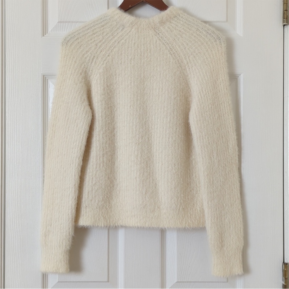 NWT Sleeping on Snow by Anthropologie Cream Women's LS Cardigan - Picture 7 of 15